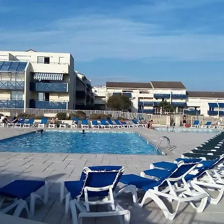 Superbe T2 Dans Res Bleu Marine - Face A L'ocean Apartment *